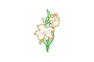 A Craft Fair Designer's Review of Orange Flowers Embellishment Outline