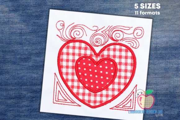 A Designer's Review of the Double Floral Heart Applique