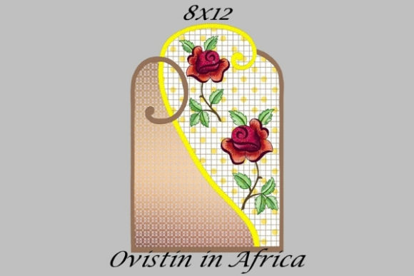 A Designer's Take on the Beautiful Rose Floral Applique Placemat