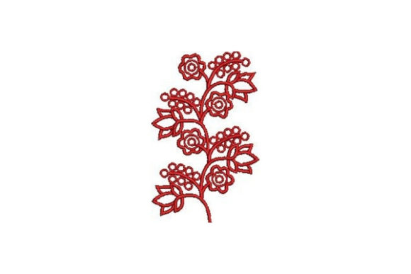 A Designer’s Review of Redwork Flowers for Holiday Projects