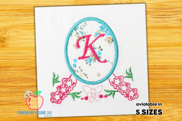A Practical Review of the Floral Frame Embroidery Design
