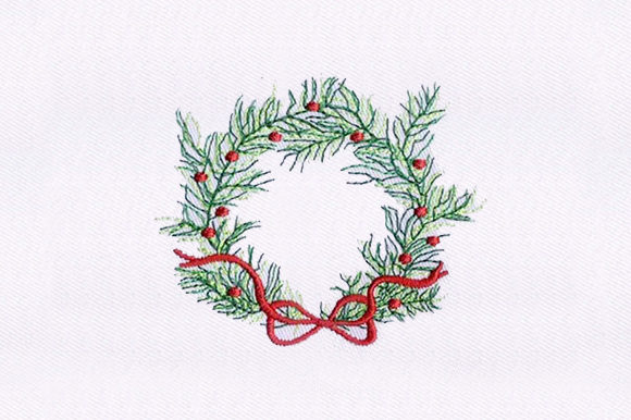 A Professional's Review: The Cherry Wreath Embroidery Design