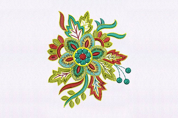 Colorful Floral: A Vibrant Emblem for Seasonal Projects