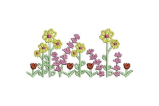Field of Summer Flowers: A Seller's Review of a Versatile Embroidery Design