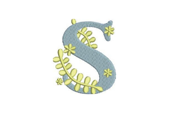 Floral Alphabet S: An Embroidery Designer's Fair-Ready Review