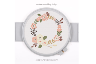 Large Floral Wreath Embroidery: A Designer’s Review for Business Use