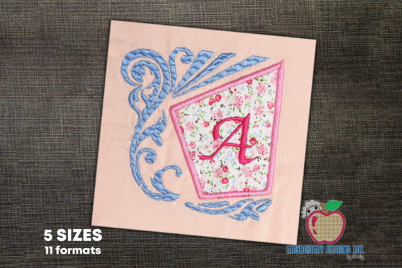 Letter A with Floral Frame: A Designer's Real-World Review