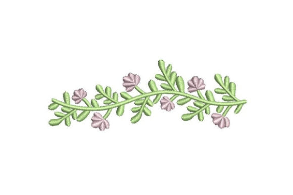 Reviewing the Pink Flower Wreath Embroidery for Business Merch